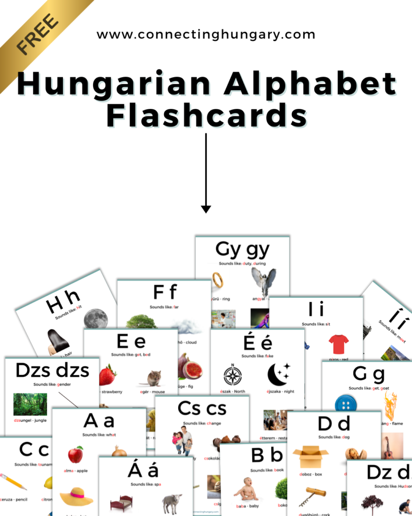 Hungarian ABC Flashcards