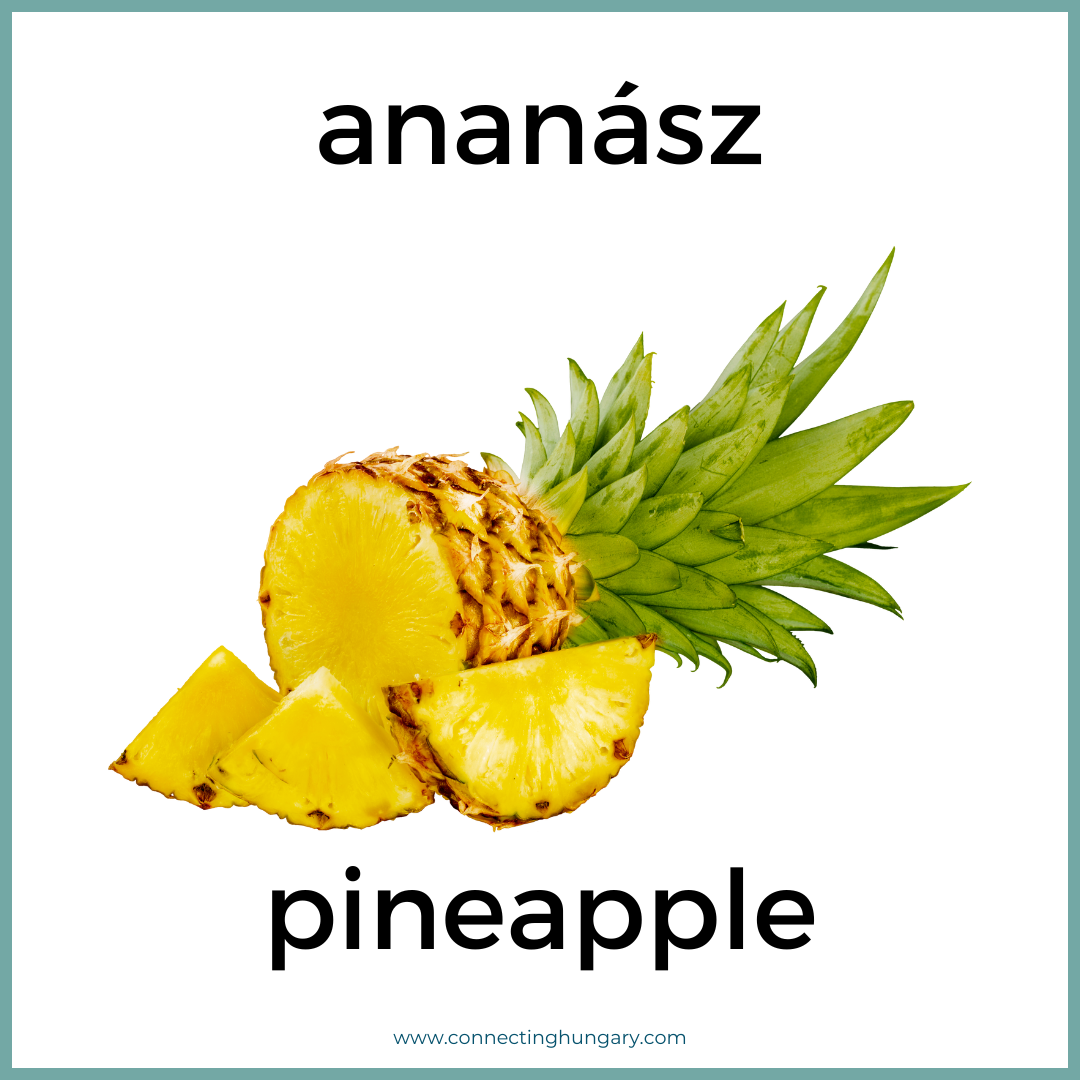 ananasz pineapple