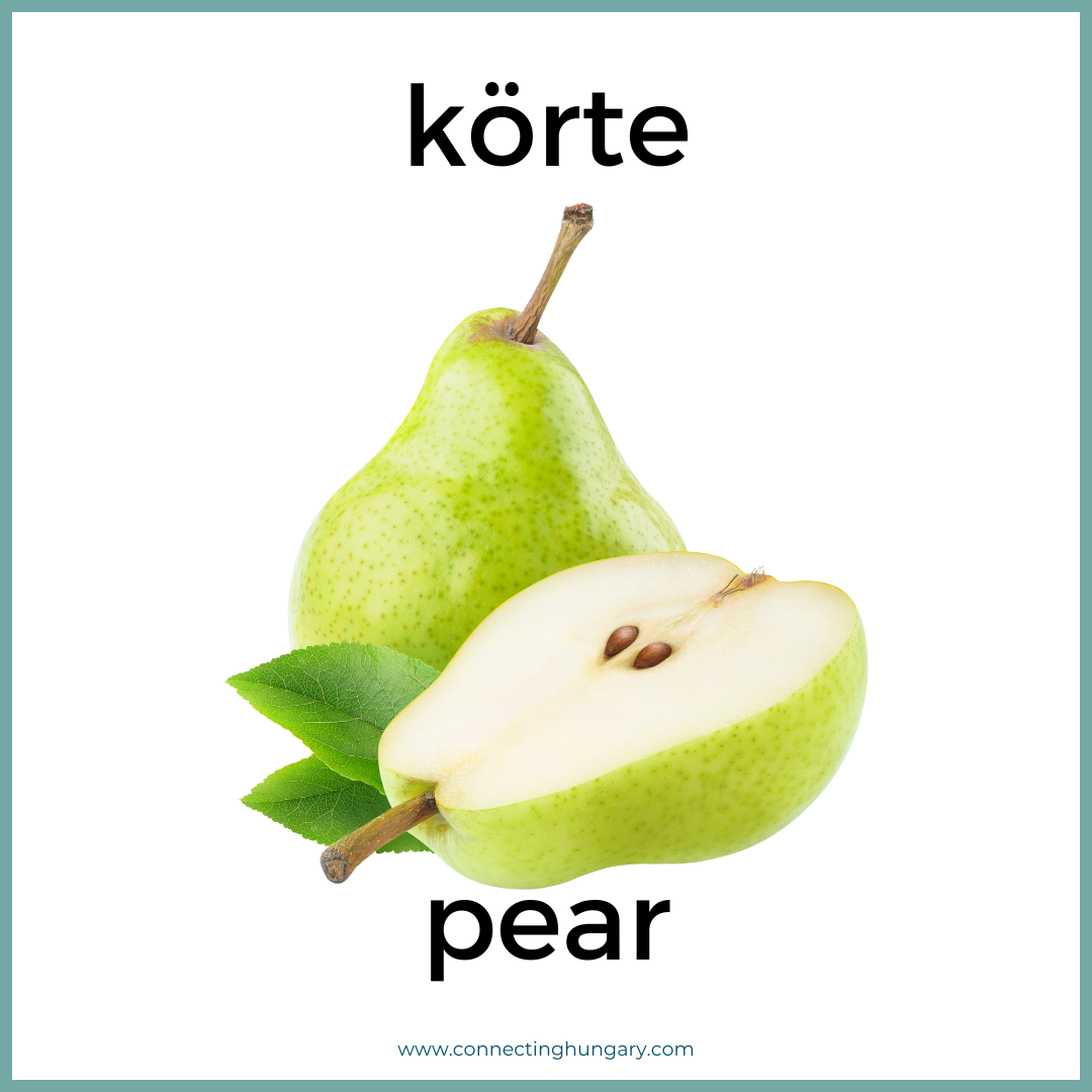 korte pear