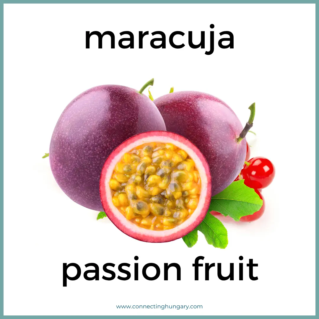 maracuja passion fruit