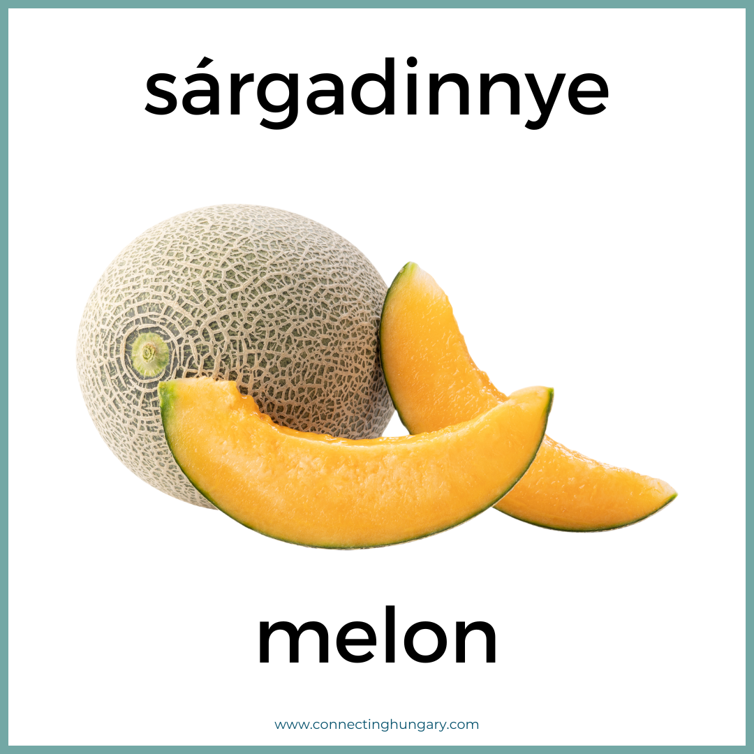 sargadinnye melon