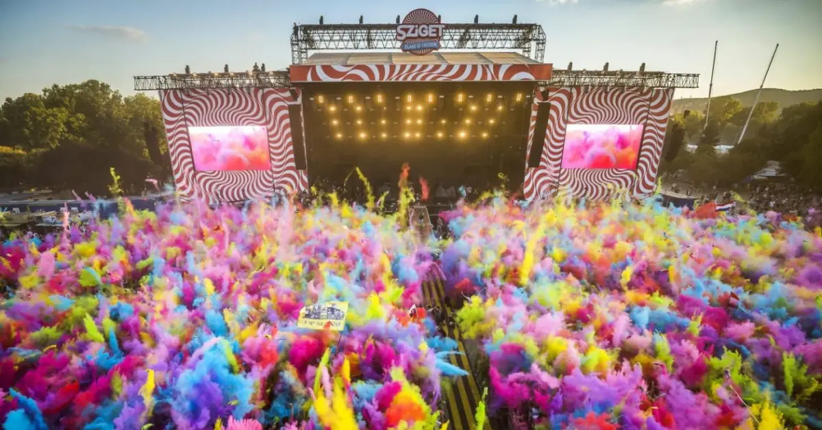 Sziget Music Festival in Budapest