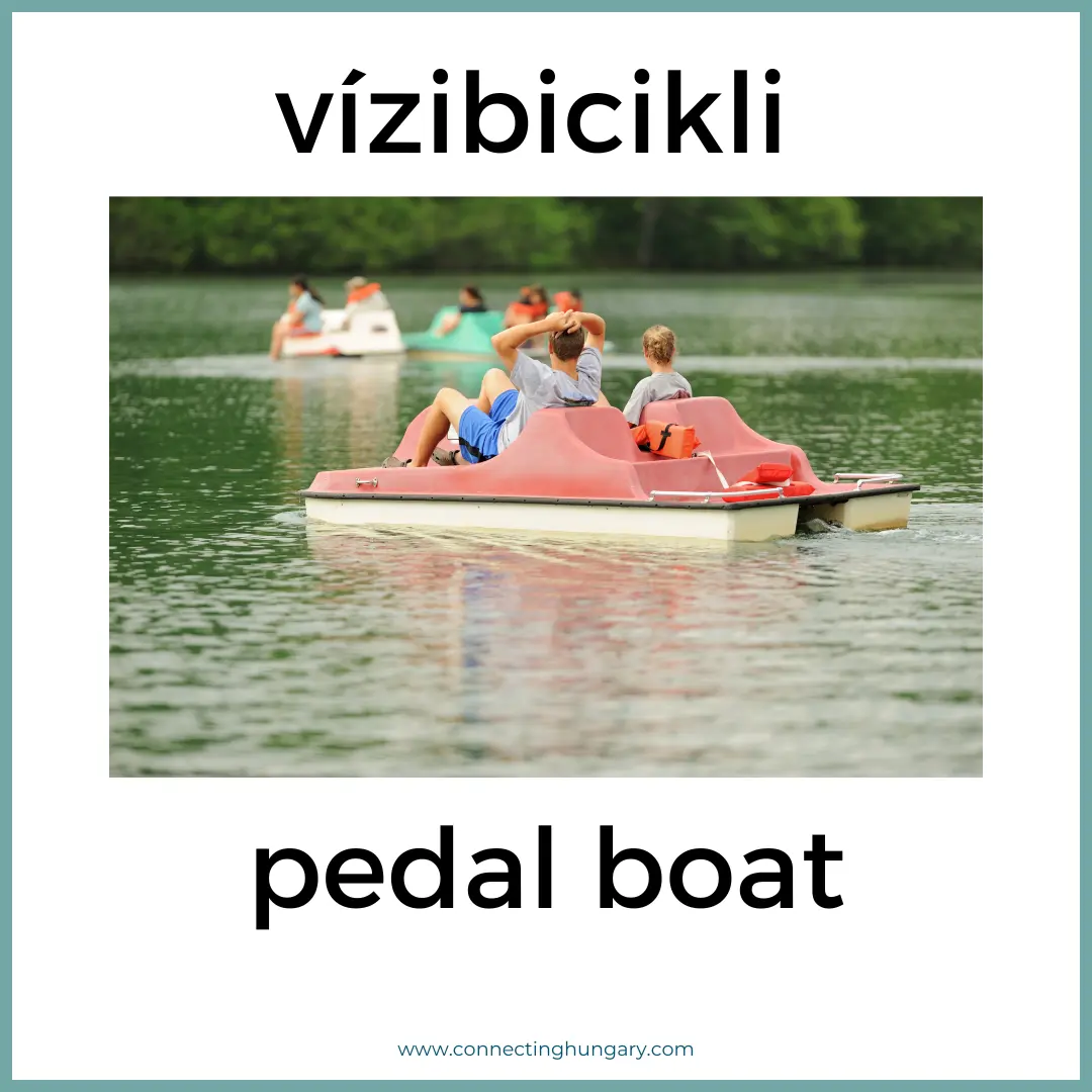 vizibicikli pedal boat