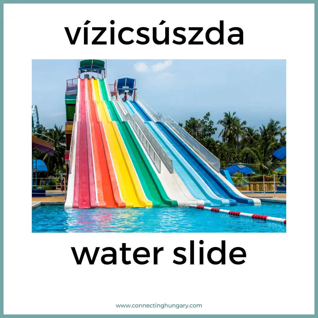 vizicsuszda water slide