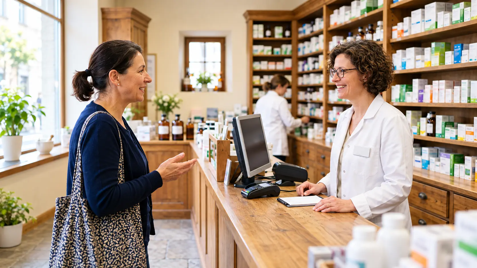 Asking Questions at the Pharmacy